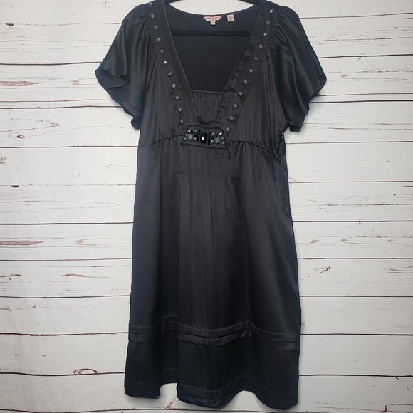 Ted Baker London Dresses & Skirts - Ted Baker Black Embellished Silk Dress